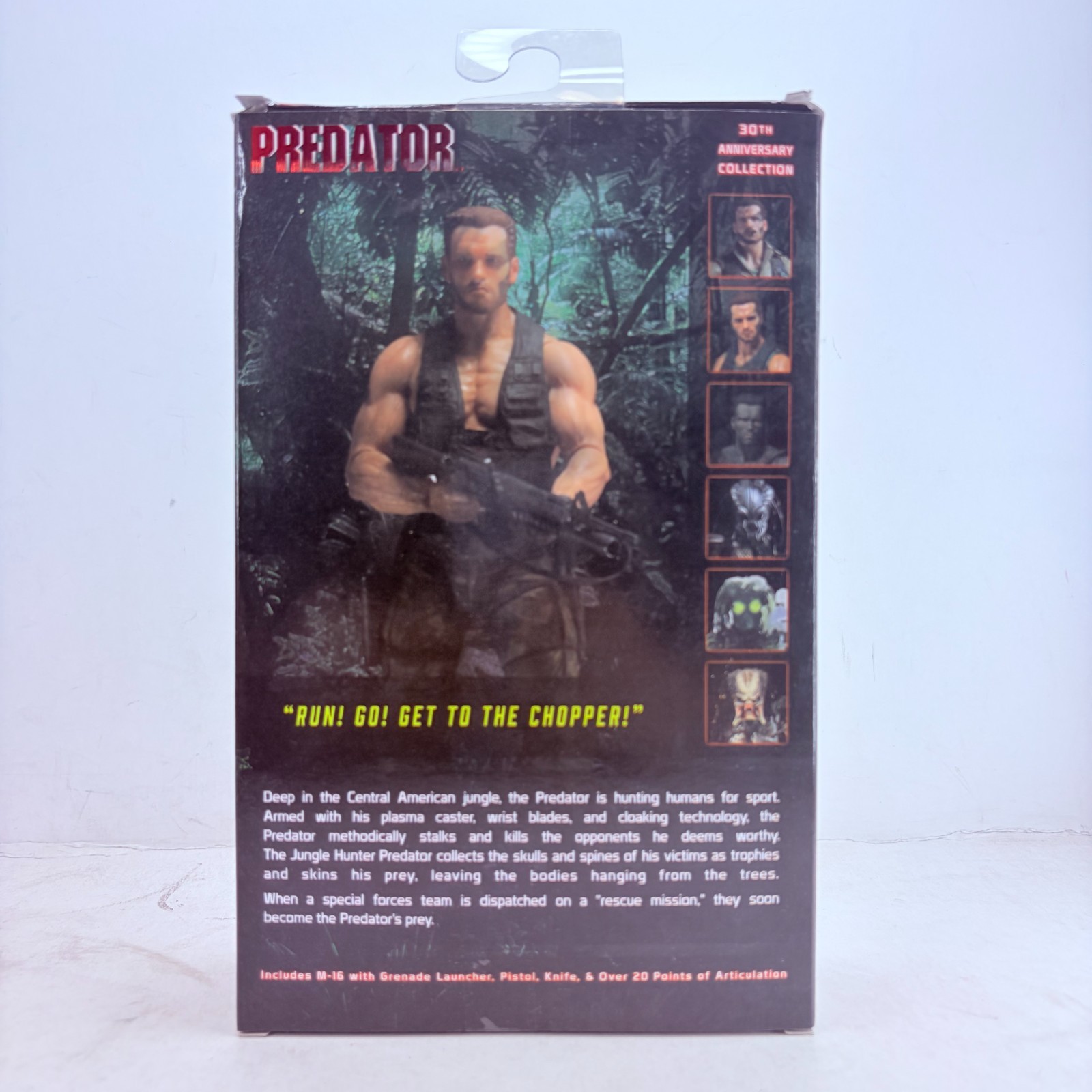 Predator 30th Anniversary Jungle Encounter Dutch 7-inch Action Figure Toy Gift