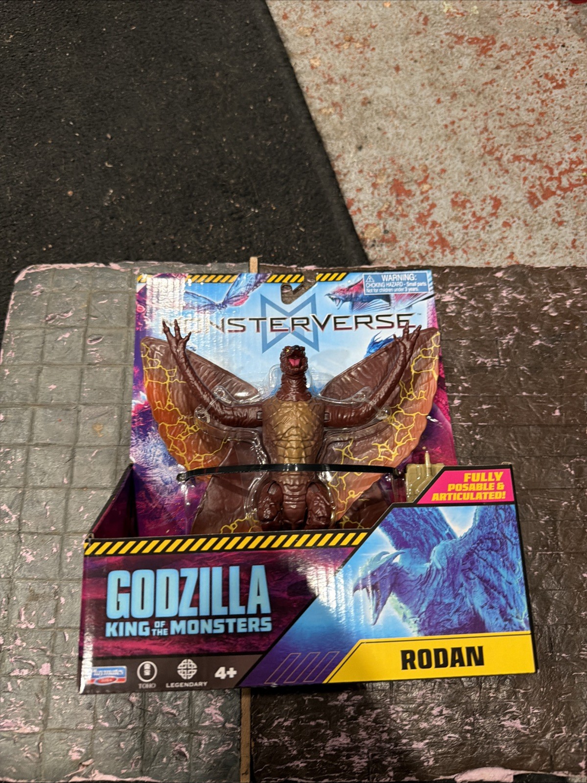 MonsterVerse Godzilla King of the Monsters RODAN Playmates Figure