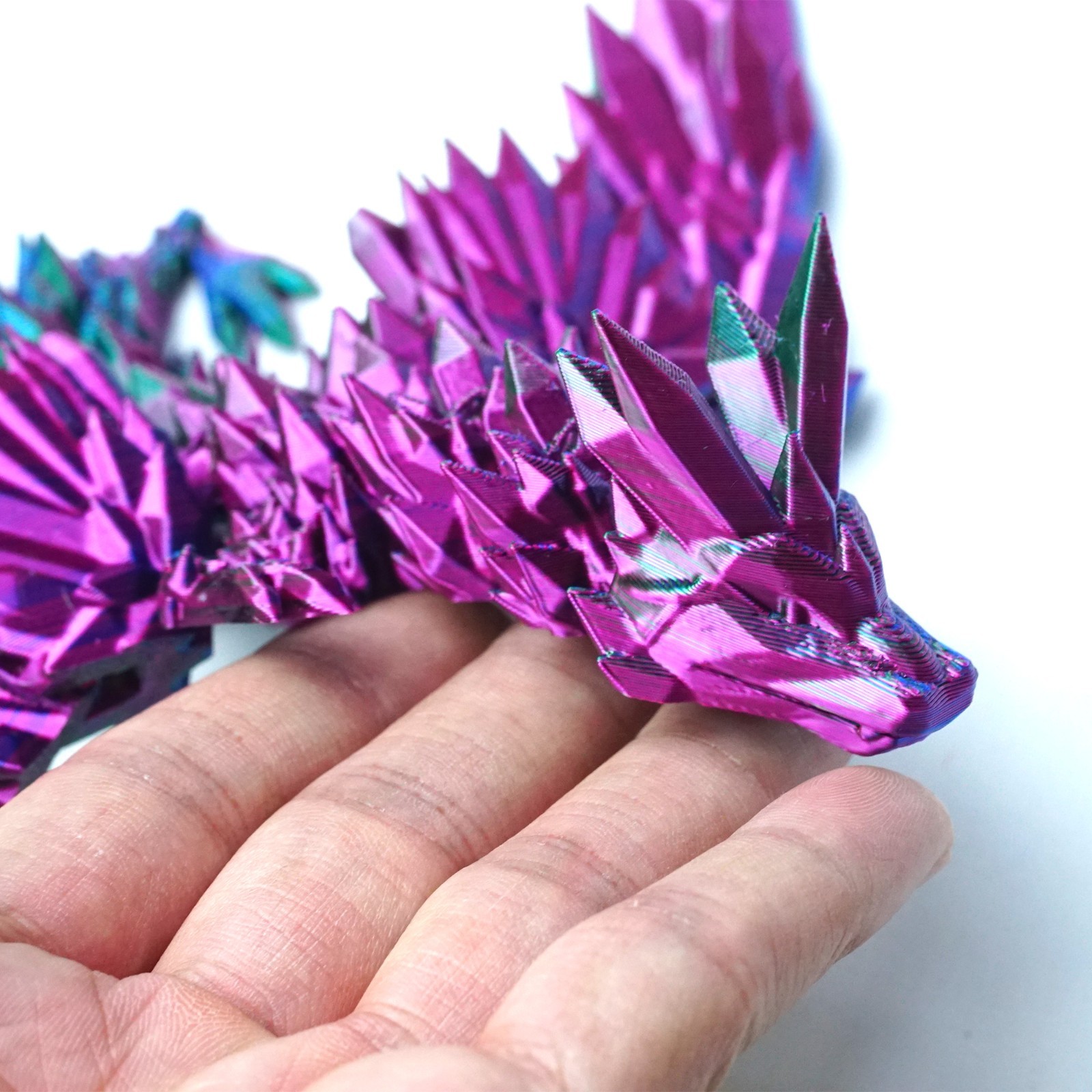 11.22inch 3D Printed Pterosaur Model,Articulated Animals figure,Toys Home Decor