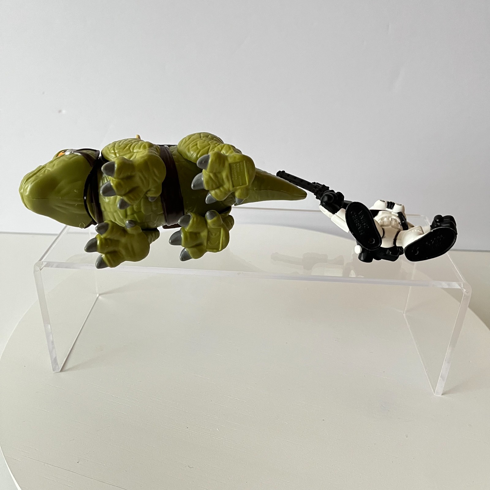 Star Wars Galactic Heroes Dewback & SandTrooper Figure Lot Hasbro Playskool