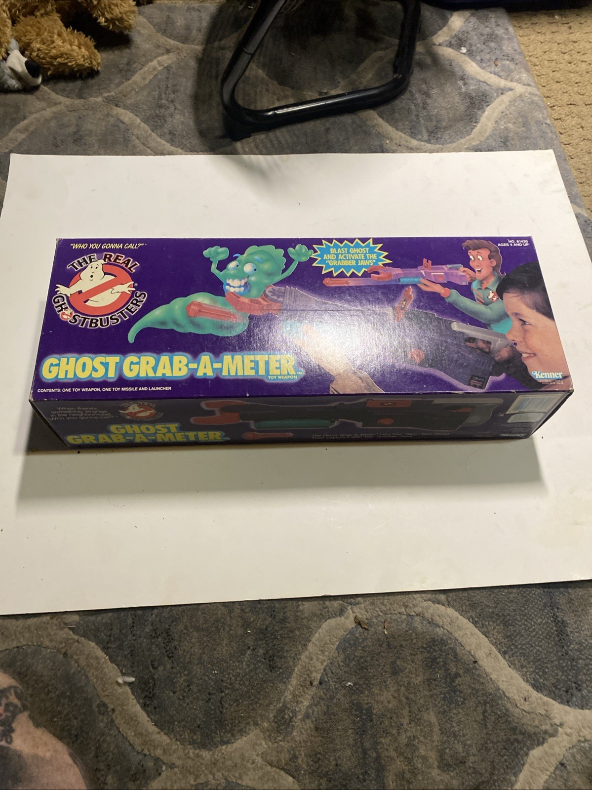 The Real Ghostbusters Ghost Grab -a-meter NIB