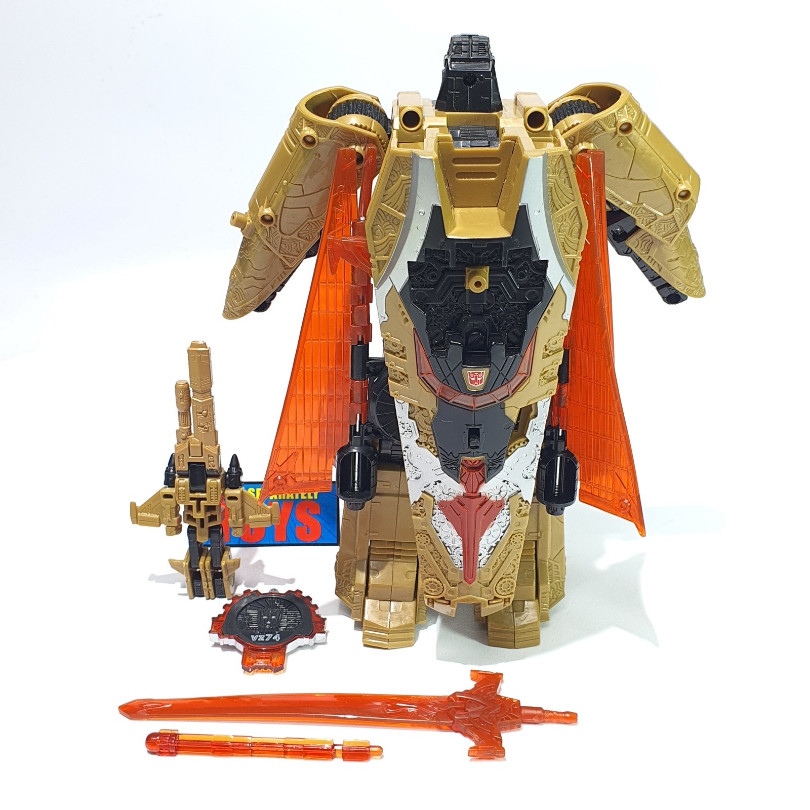 Transformers Cybertron GALAXY FORCE VECTOR PRIME 100% COMPLETE Voyager class