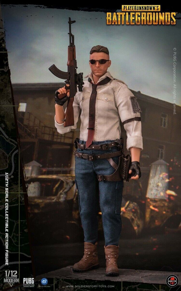 Soldier Story SSG-001 PUBG PlayerUnknown&rsquo;s Battlegrounds 1/12 Action Figure Gift
