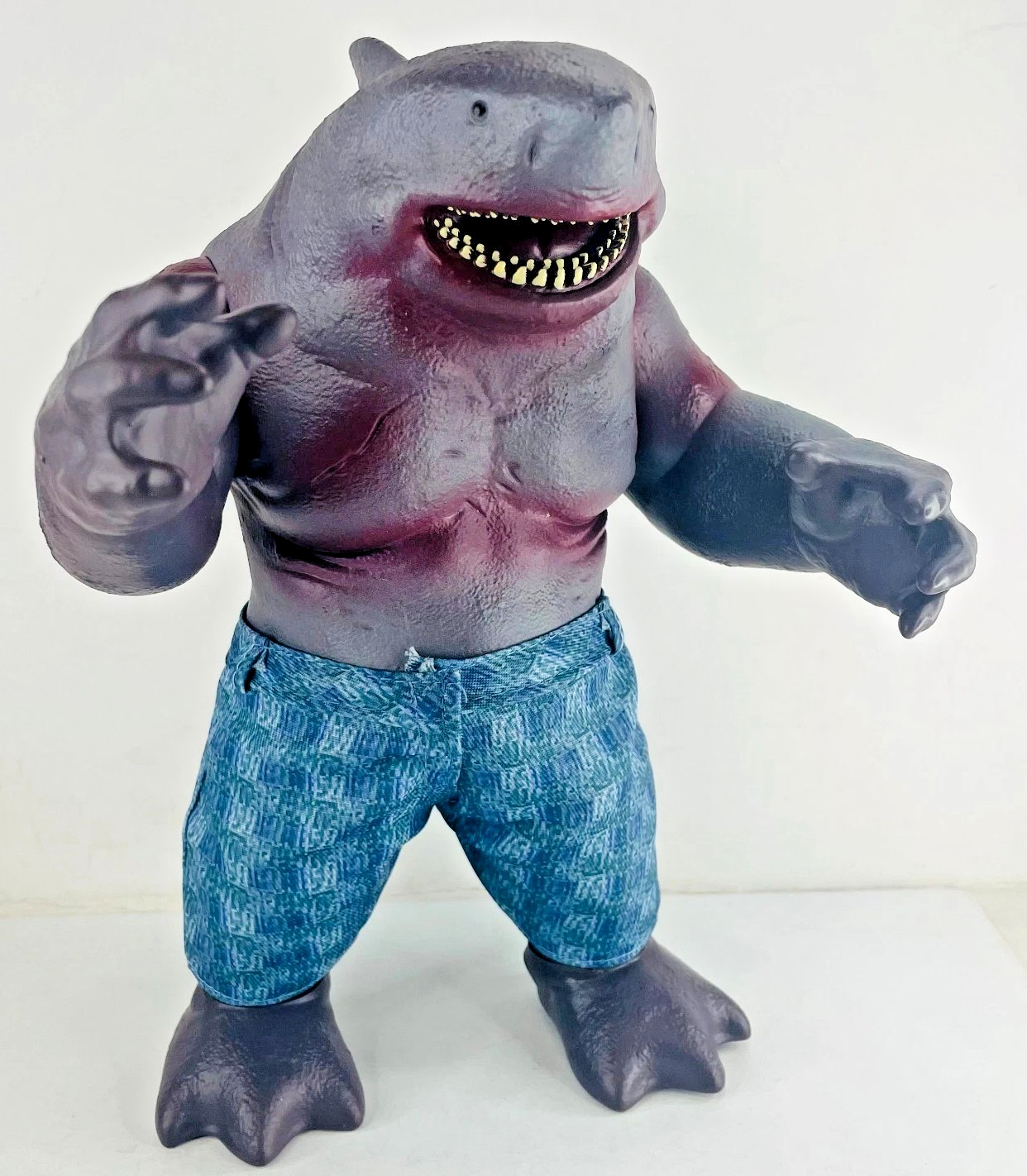King Shark The Suicide Squad Movie 9.5&Prime; Action Figure