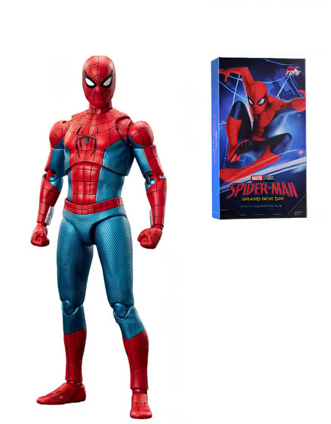 ZD Toys 1/10 Marvel Spider-Man Brand New Day Peter Parker 8&Prime; Action Figure