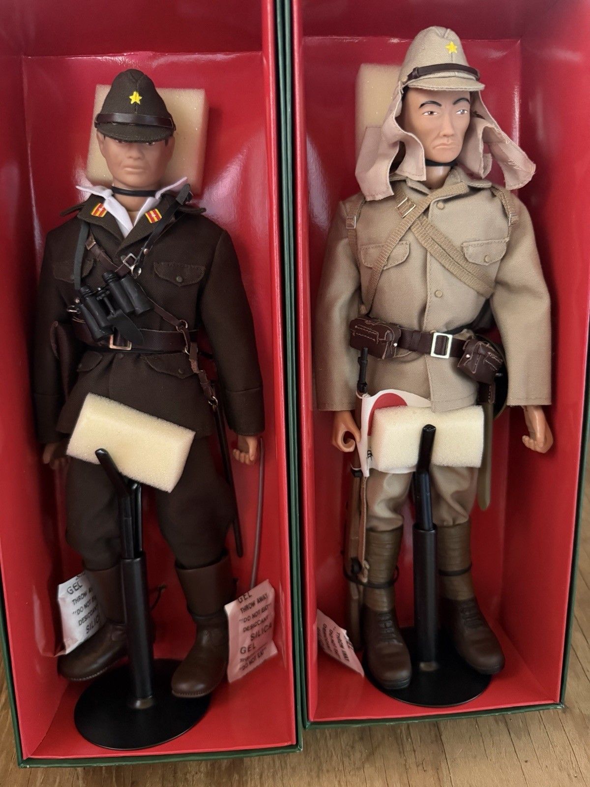 LOT OF 2 COTSWOLD ELITE BRIGADE 1:6 JAPANESE INFANTRY PVT. AND INFANTRY LT.