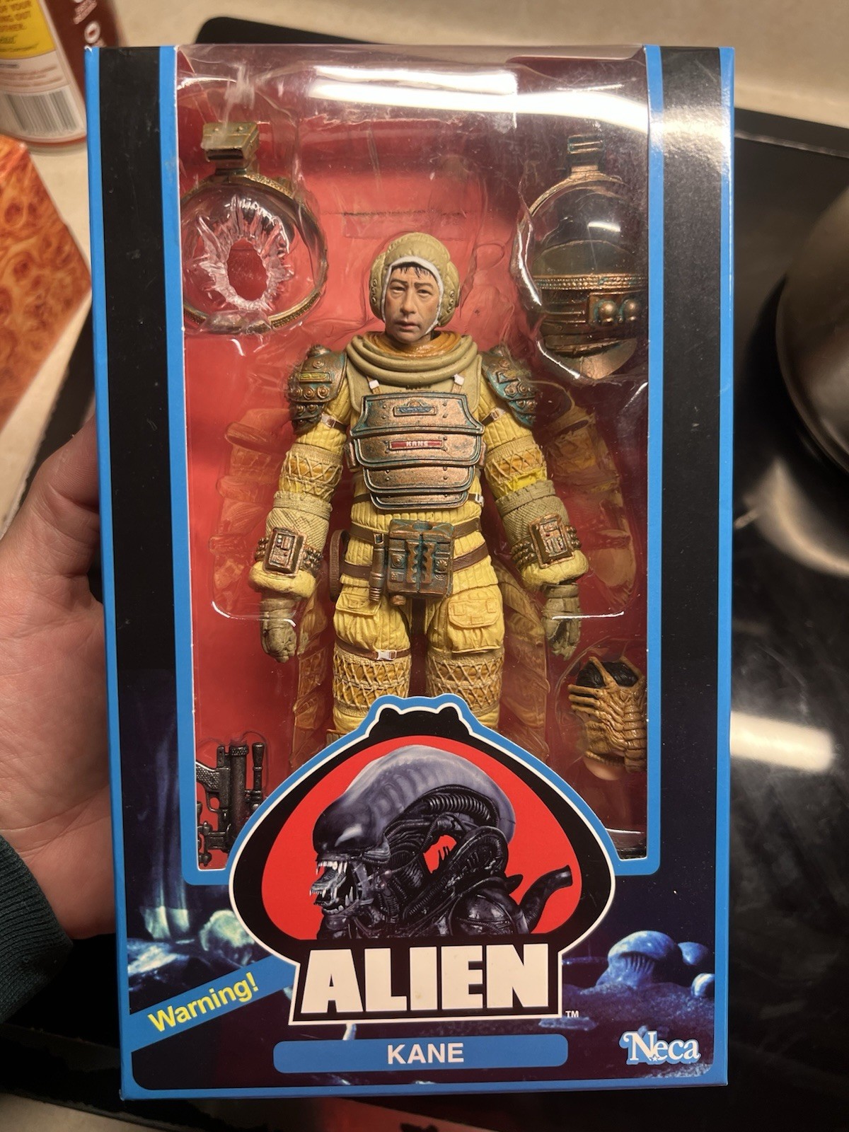 NECA Alien 40th Anniversary Kane With Face Hugger Action Figure NEW Sealed