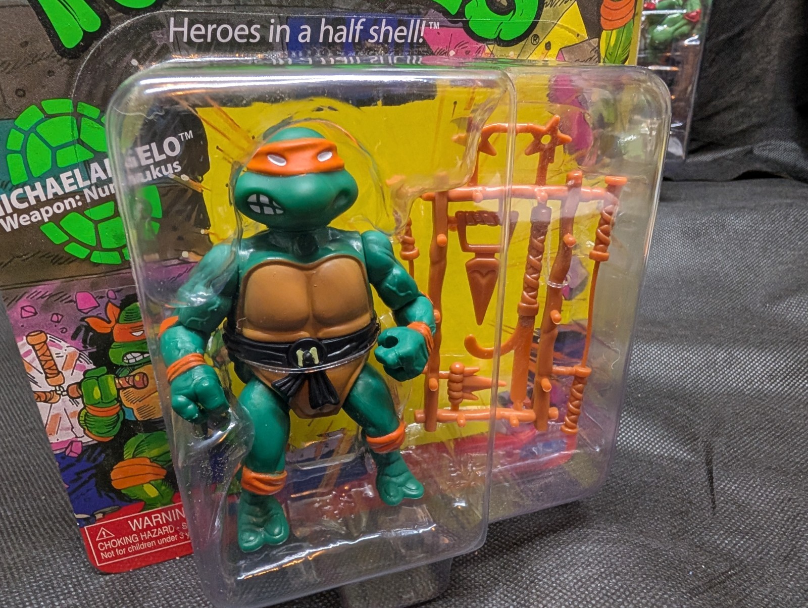TMNT Teenage Mutant Ninja Turtles 2021 Playmates Reissue Party Wagon & 4 Figure