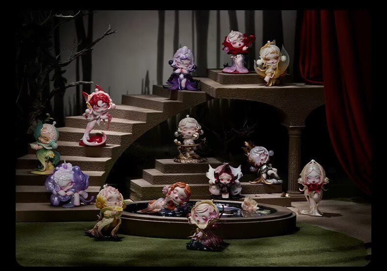 Authentic For Pop Mart SKULLPANDA Petals in Four Acts Series Confirmed Figures