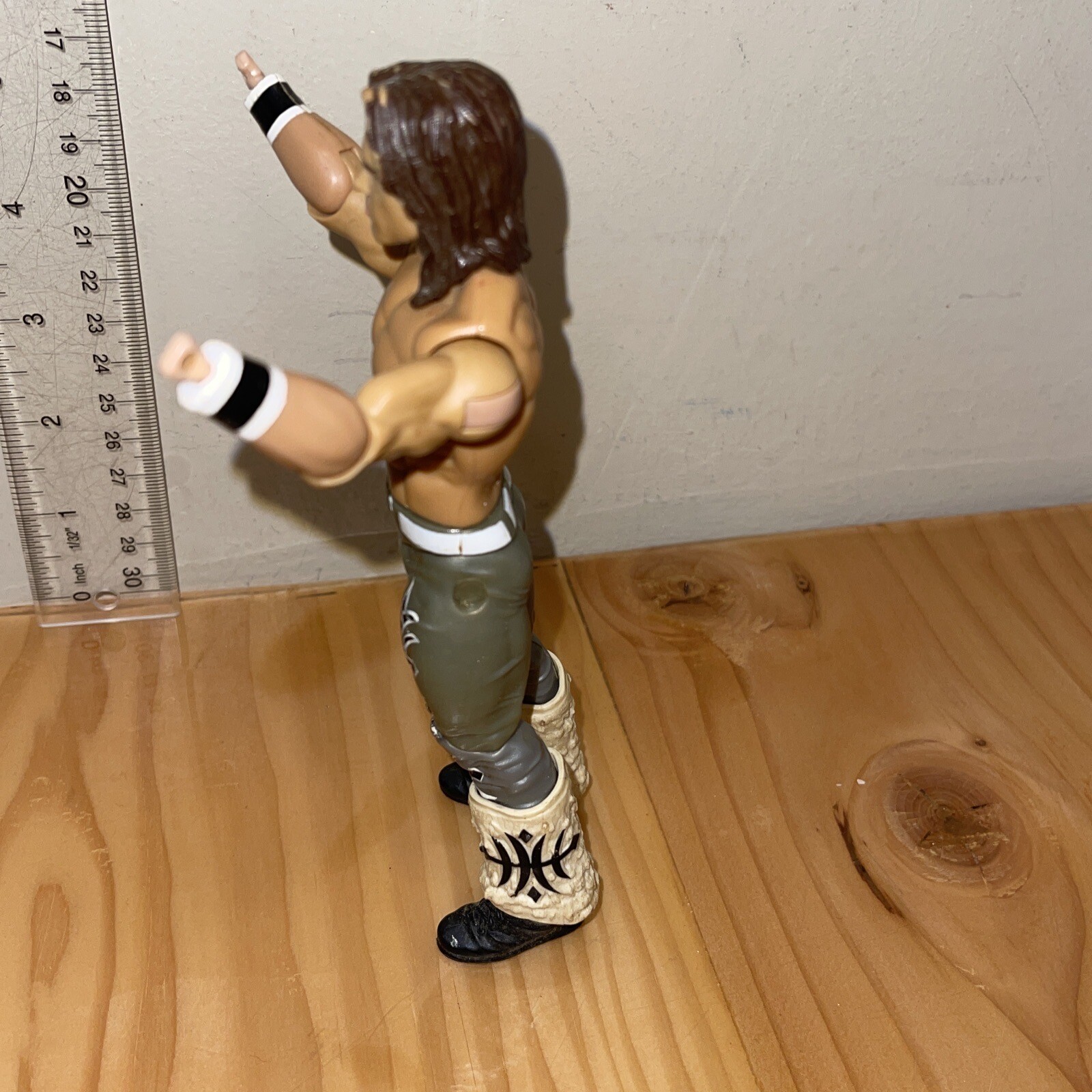 2010 WWE Johnny Nitro /John Morrison Silver Pants 6” Wrestling Figure Figurine