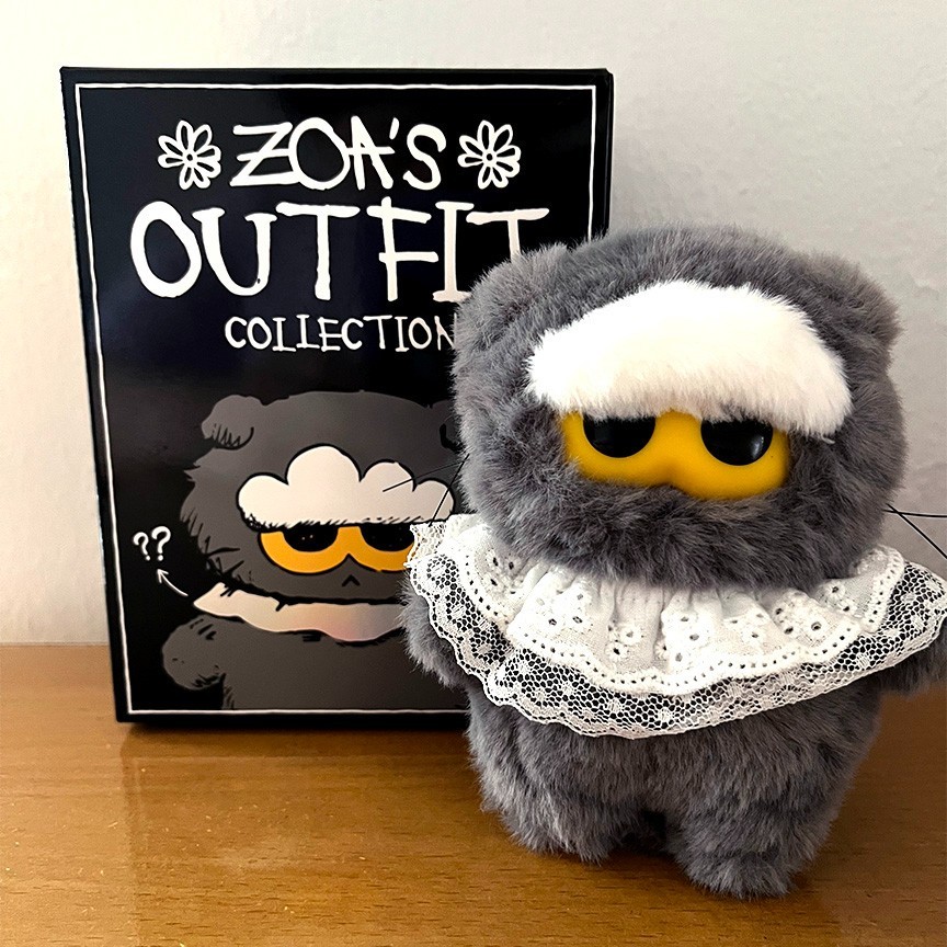 ZO&FRIENDS ZOA&rsquo;s Outfit Random Plush Pendant Keyring Blind Box Frill New