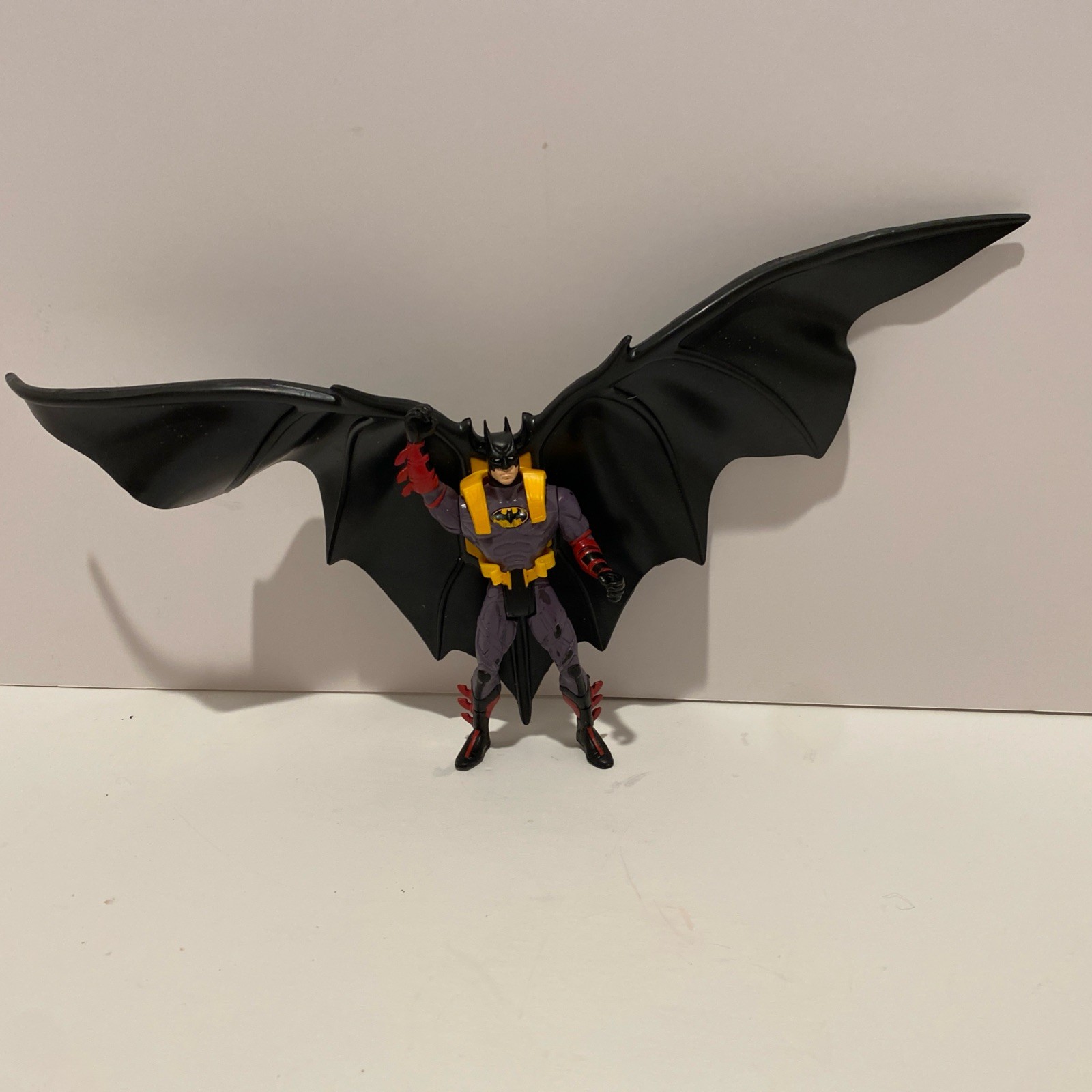 Attack Wing Batman Action Figure 5&Prime; Batman Forever Kenner Vtg 1990s 1995