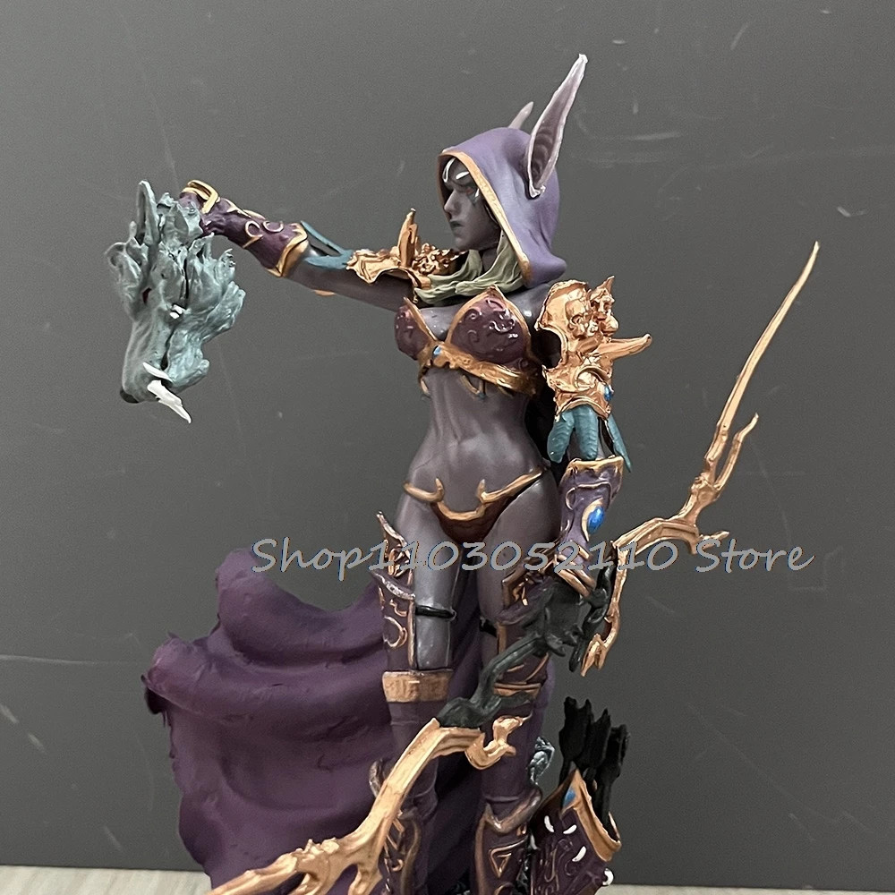 Sylvanas Windrunner WoW Action Figure Undead Queen Archery Model Toy