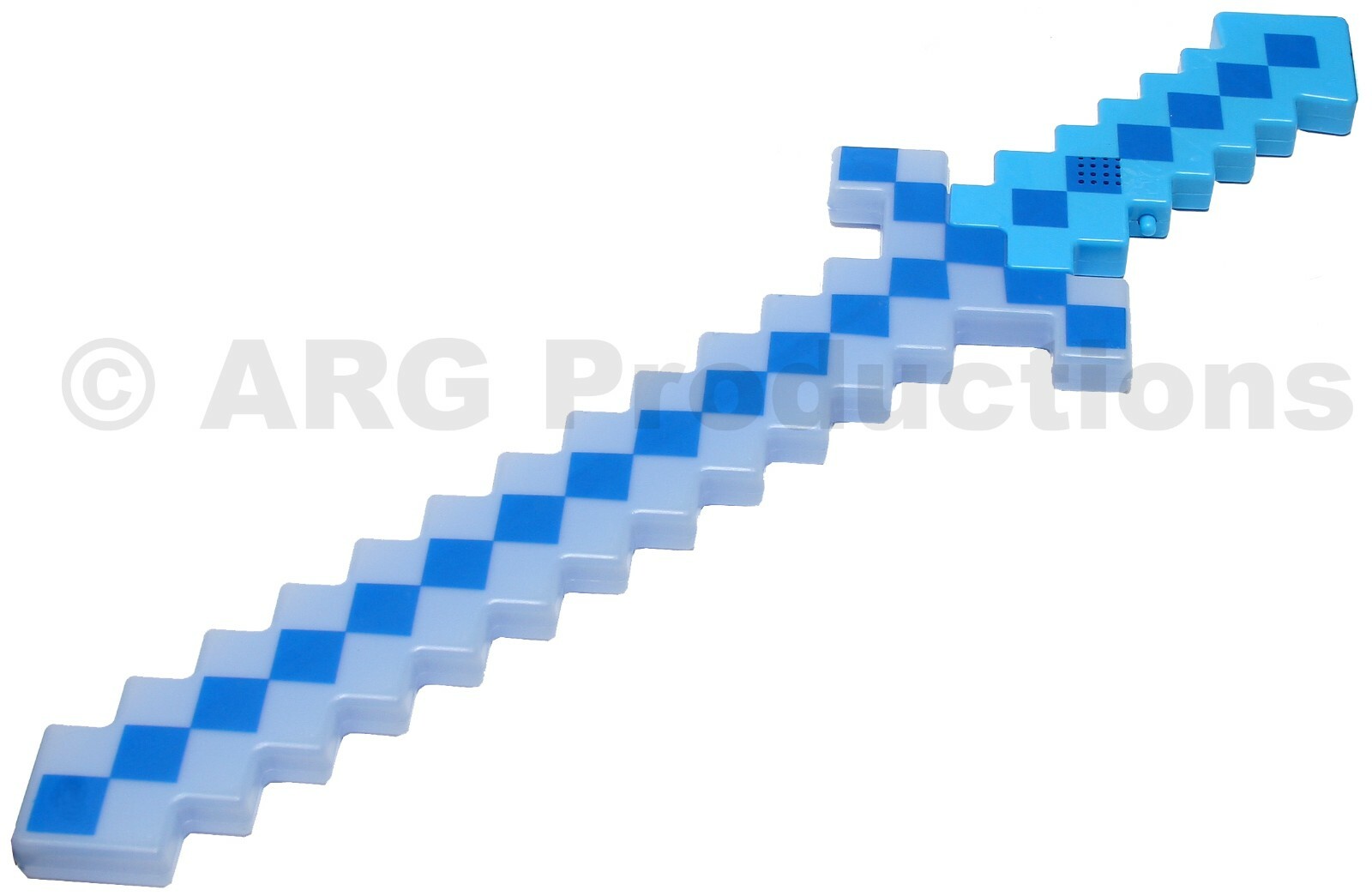 MineCraft Pixel Sword Toy, Classic, LED Flashing Lights and FX Sounds, Lot of 2