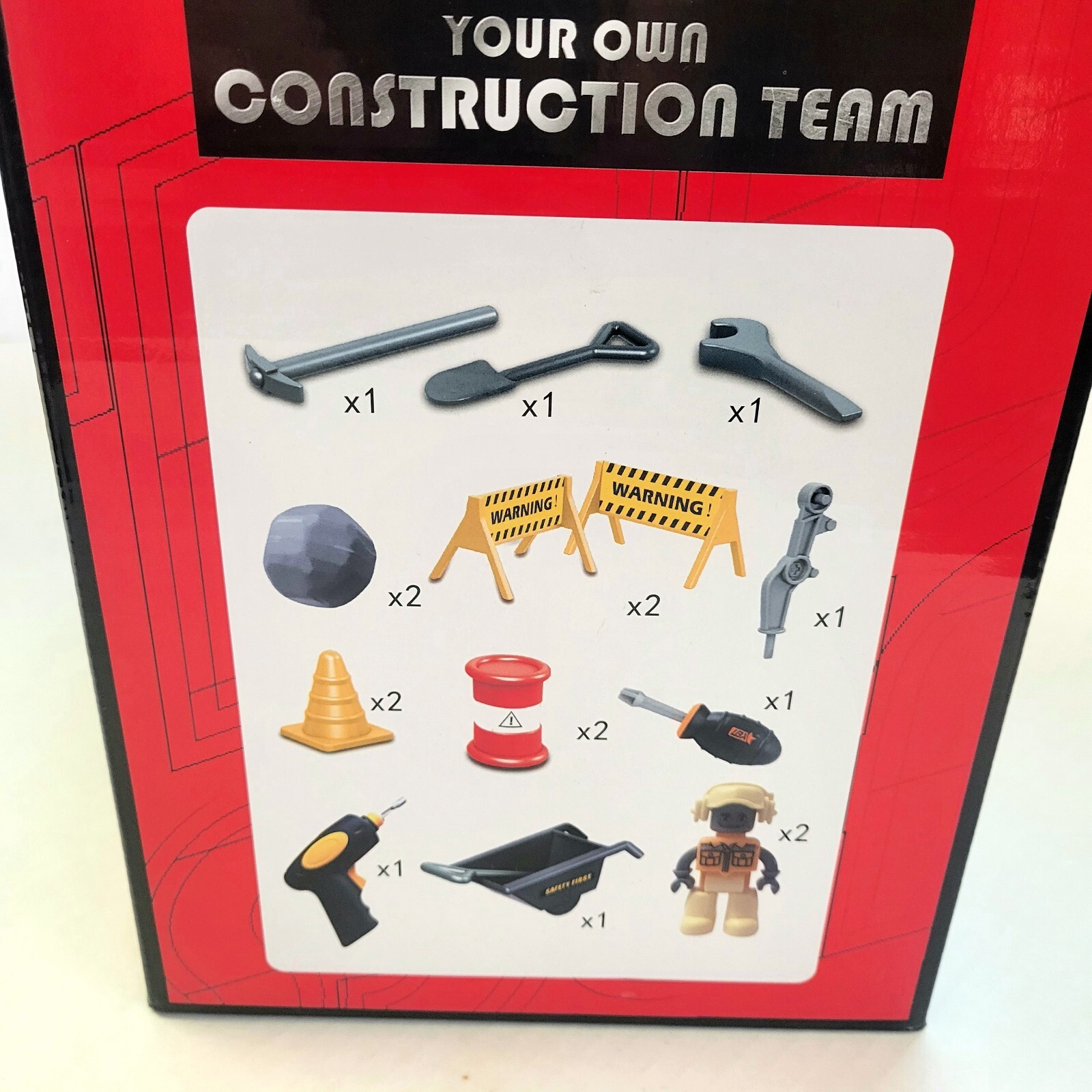 4 In 1 TAKE APART CONSTRUCTION MACHINE, JOYIN 10945 CONSTRUCTION TEAM