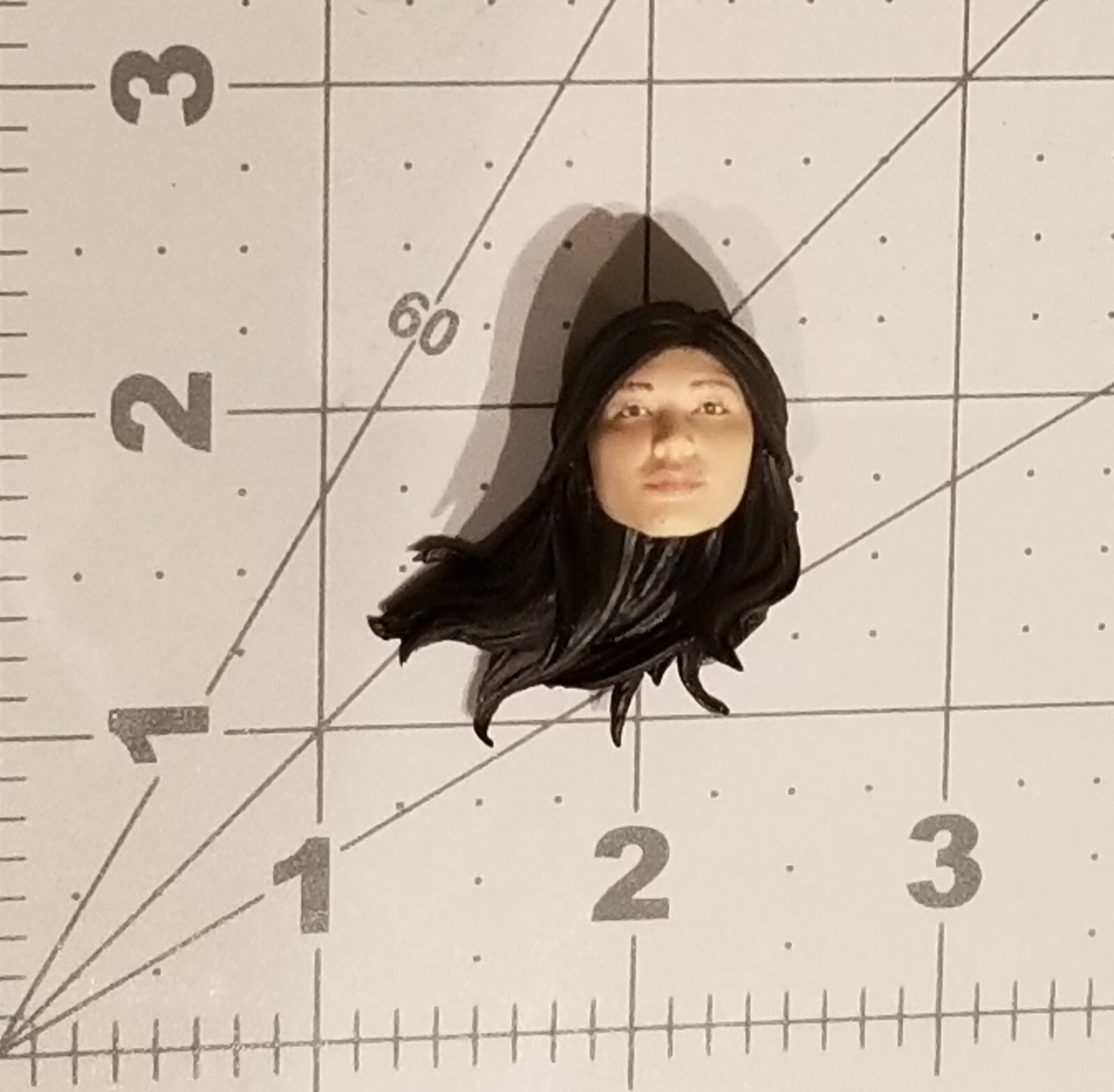 Marvel Legends Eternals Sersi Female Head Gemma Chan For Custom Fodder