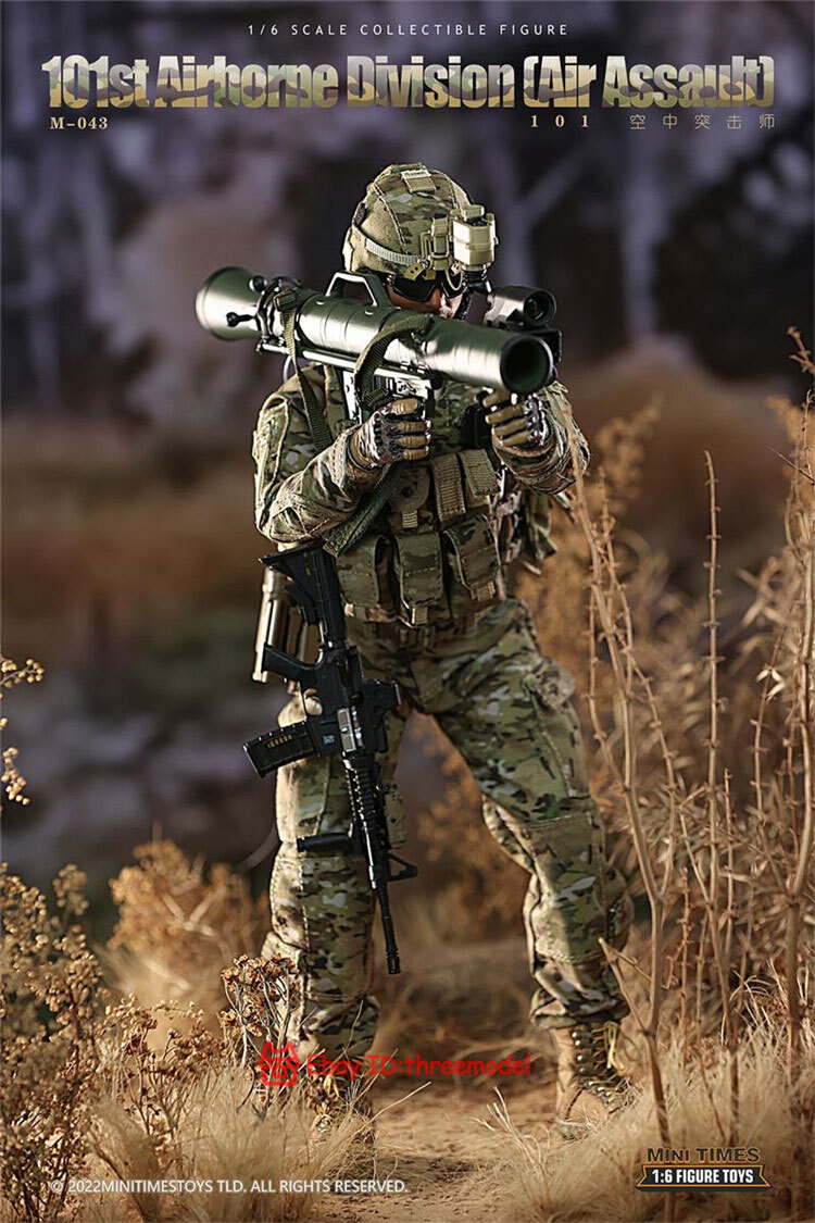 Mini Times Toys 1/6 M043 101st Airborne Division Cair Assault Figure Pre-sell