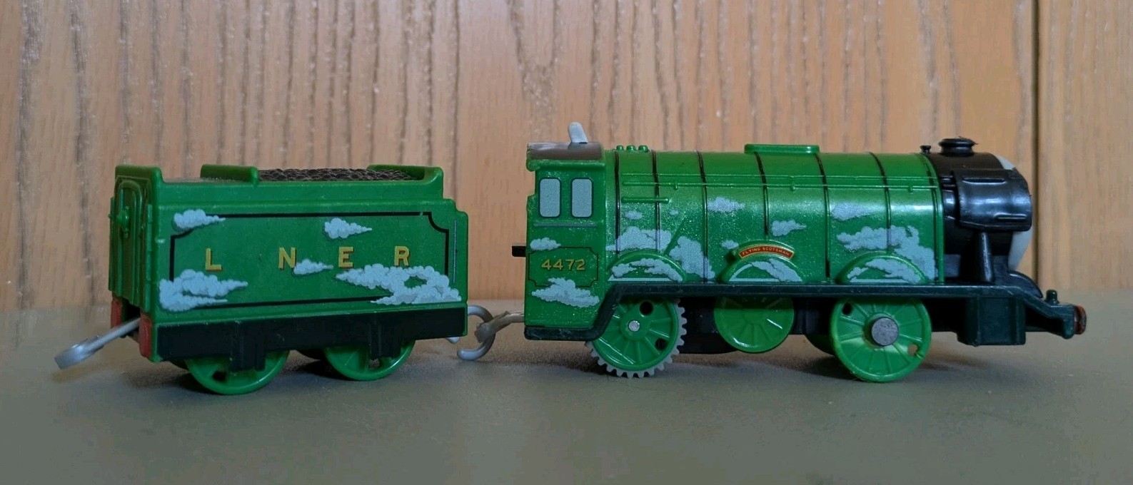 Thomas the Tank Engine Trackmaster Flying Scotsman Train & LINER Tender Working
