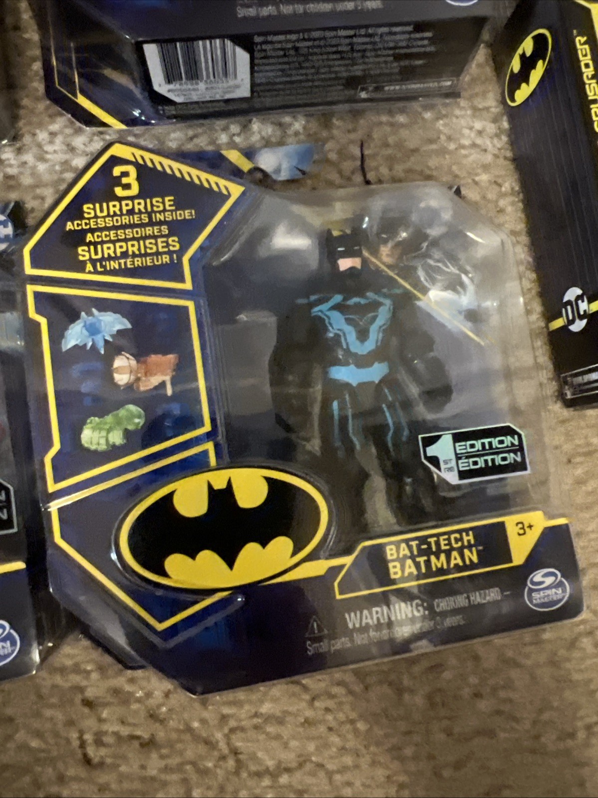 Batman DC Spin Master 4&Prime; Action Figures – Lot of 5 Batman Mr Freeze Joker Robin