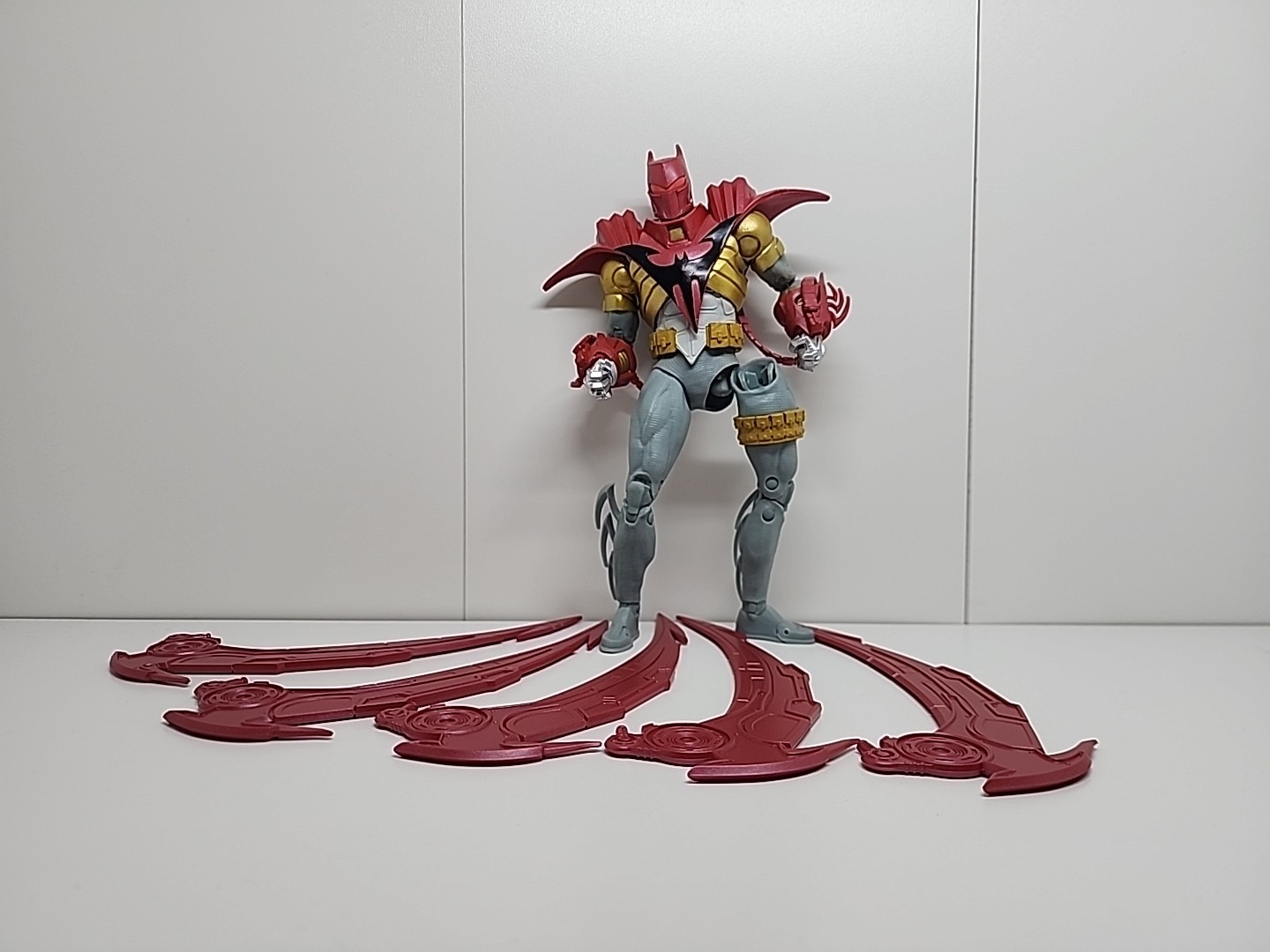 McFarlane Toys DC Multiverse AZRAEL Batman Knightfall Red Figure