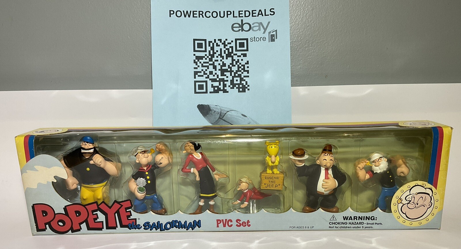 Dark Horse Comics Popeye The Sailor Man PVC Vintage Seven Figure Set NIB
