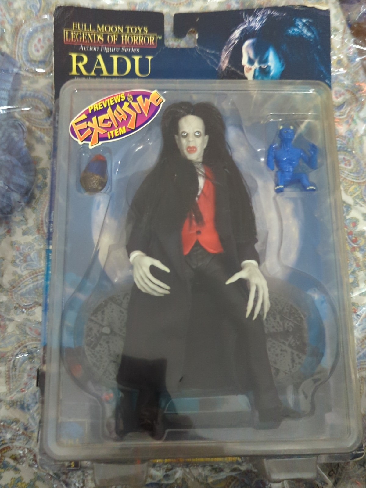 Vintage Radu Subspecies Legends of Horror Action Figure Full Moon Preview 1998