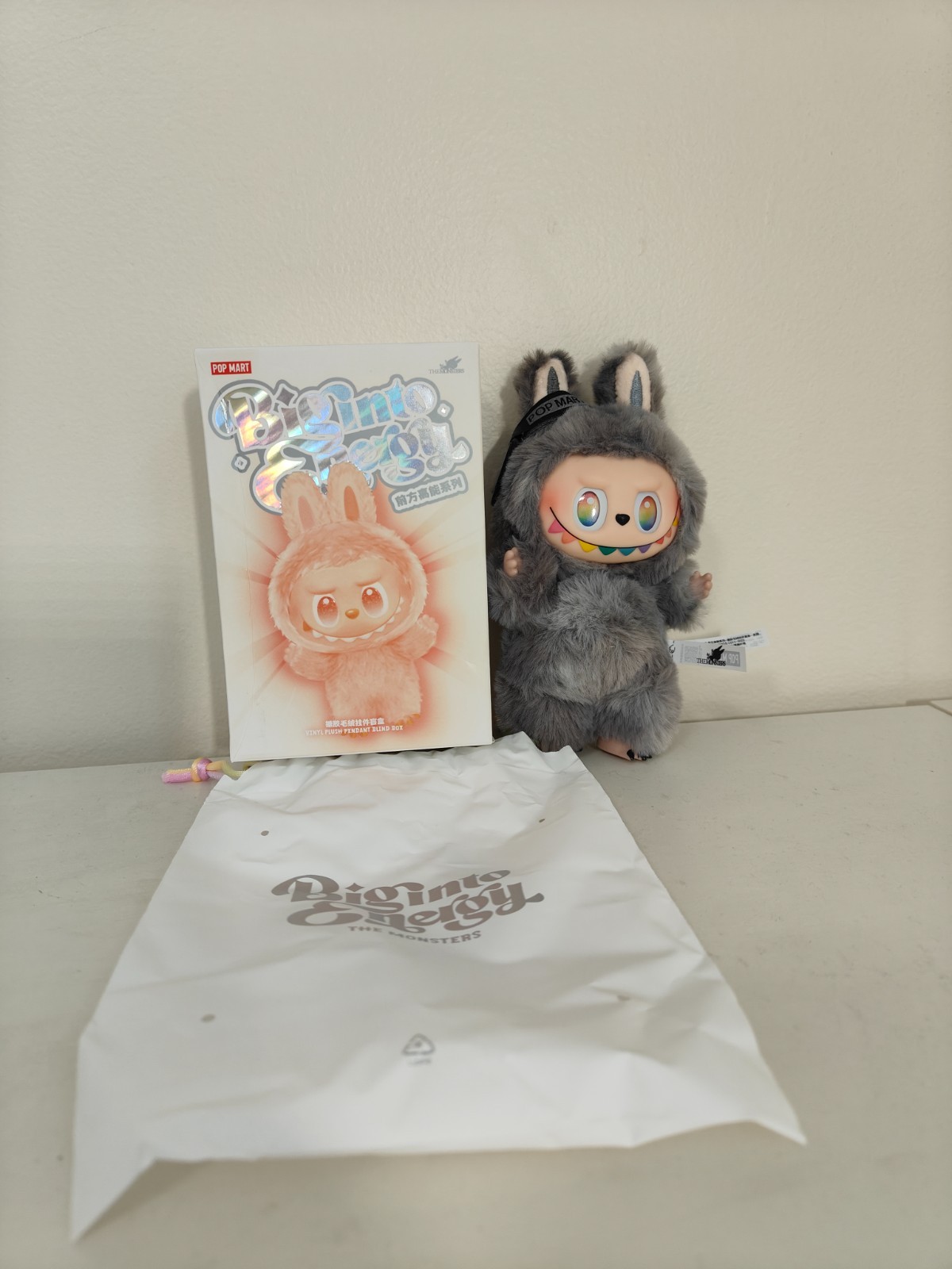 Authentic POP MART The Monster Big into Energy Pendant Hidden Edition-ID