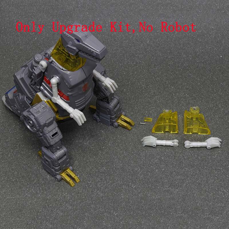 Transparent Neck Chest Upgrade Kit For SS86 Grimlock Weapon Sword Movable Hands