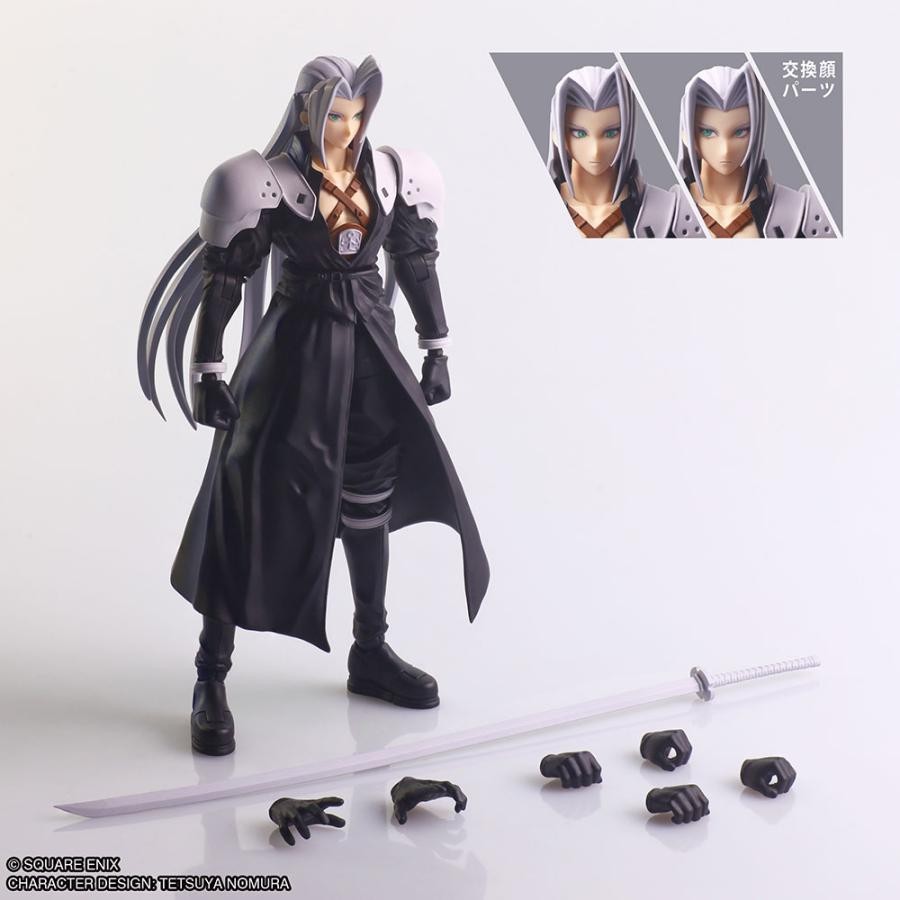 Square Enix Final Fantasy VII STRUCTURE ARTS Sephiroth Figure Model Kit New