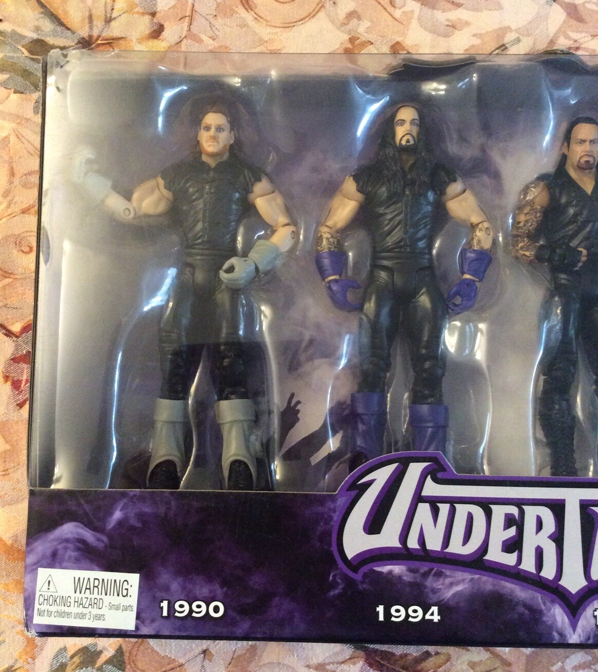 MATTEL WWE 2017 UNDERTAKER 5-PACK ACTION FIGURE 1990,1994,1998,2014,2016 MIP.