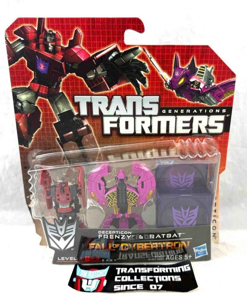 Transformers Generations Fall Of Cybertron FOC Frenzy Ratbat MOSC