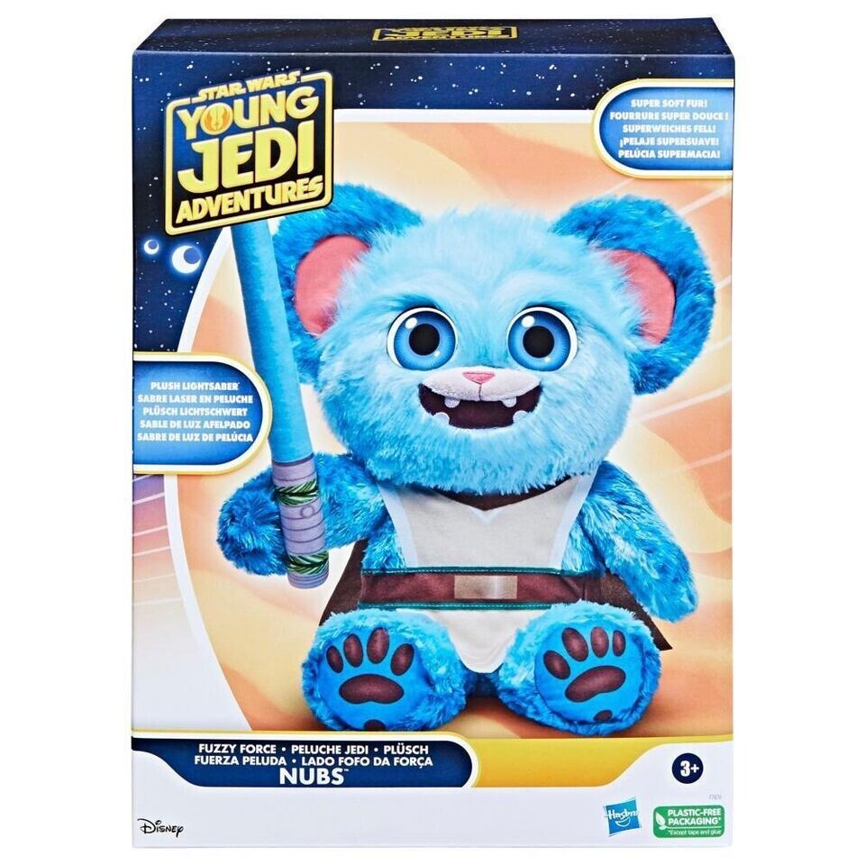 Star Wars Young Jedi Fuzzy Force Nubs 16.5&Prime; Plush Toy