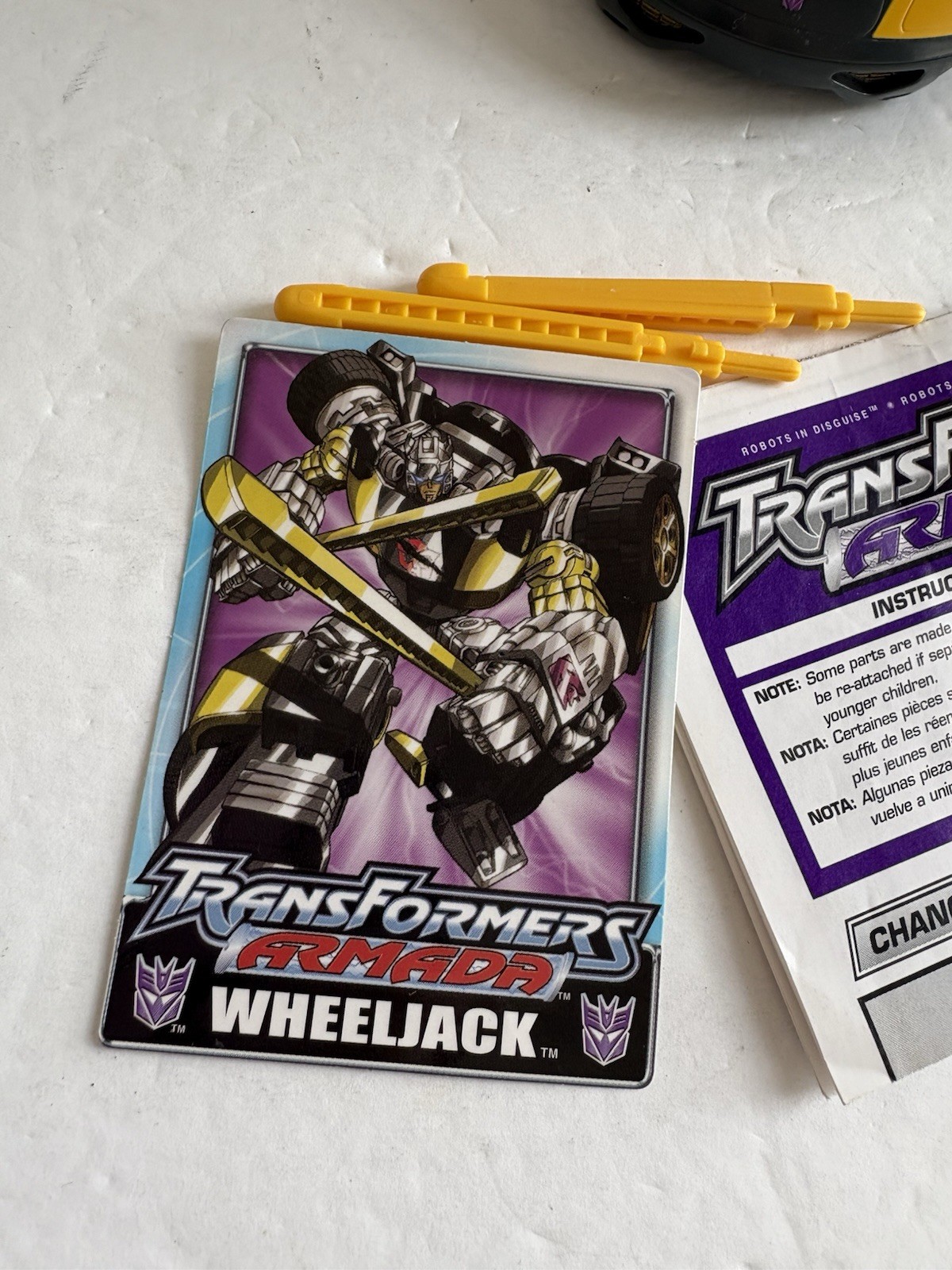 Hasbro Transformers Armada Wheeljack With Wind Sheer Action Figure Hasbro -mm