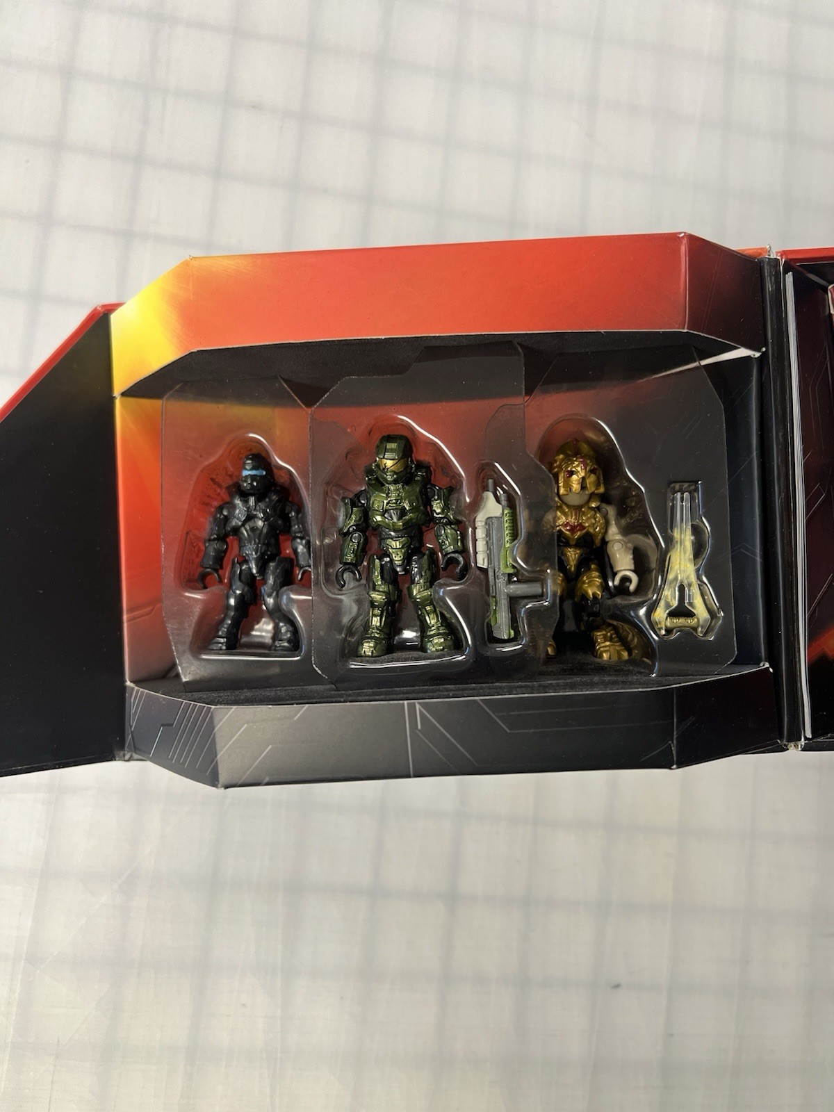 SDCC 2015 MEGABLOKS HALO ICONS CHARACTER 3 PACK! EXCLUSIVE SET #38376