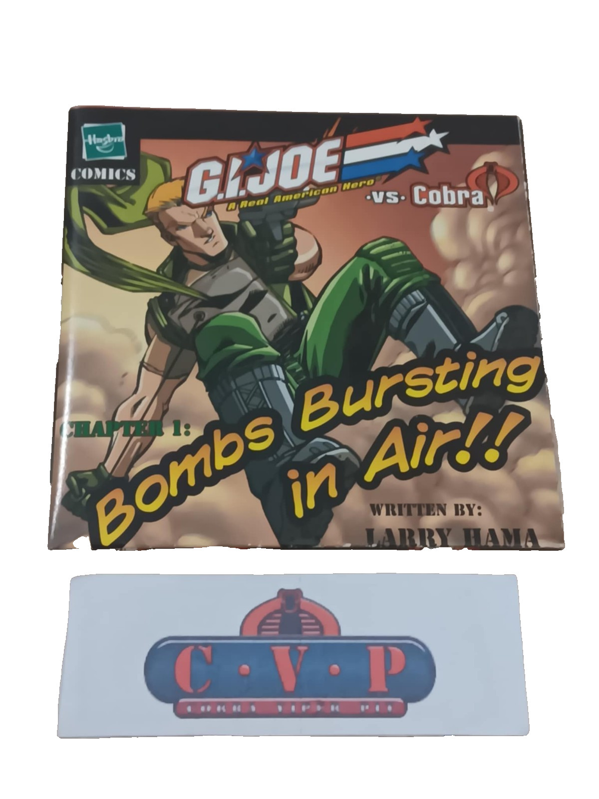 2002 GI Joe vs Cobra MINI COMIC #1 catalog Bombs Bursting In Air LARRY HAMA