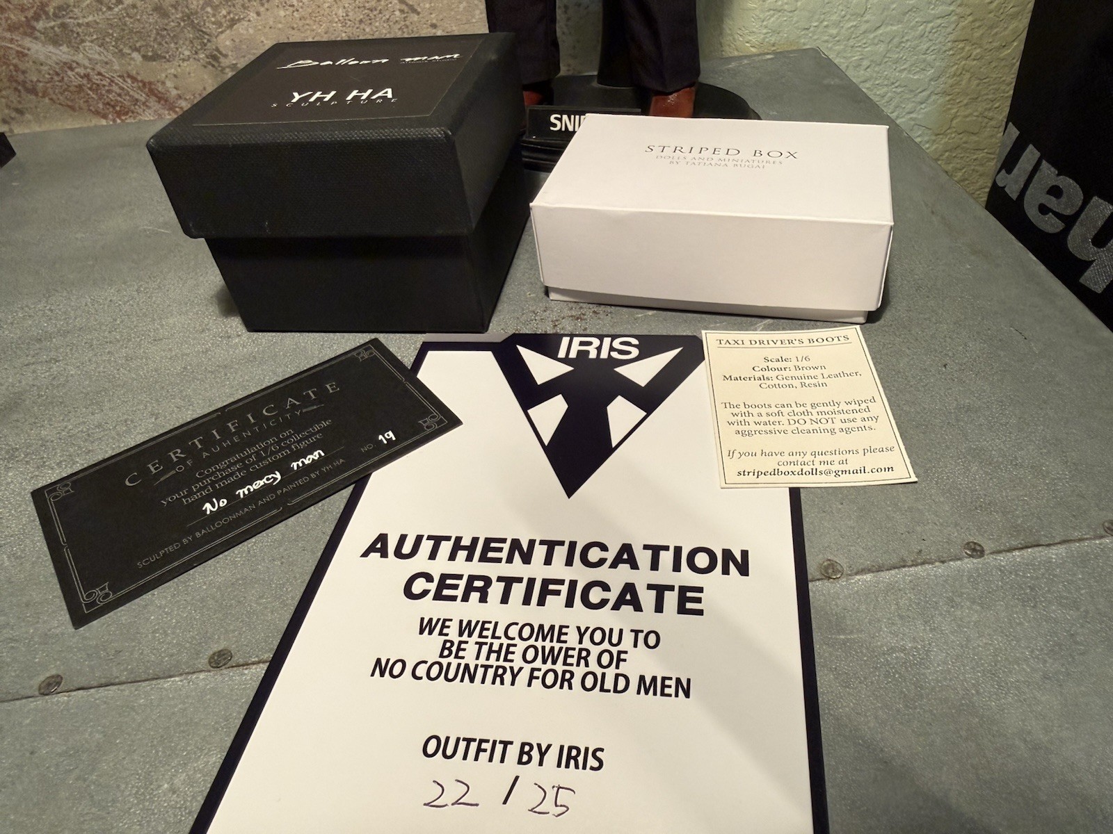 Super Rare Custom Iris Balloonman Anton Chigurh No Country For Old Men 1/6Figure