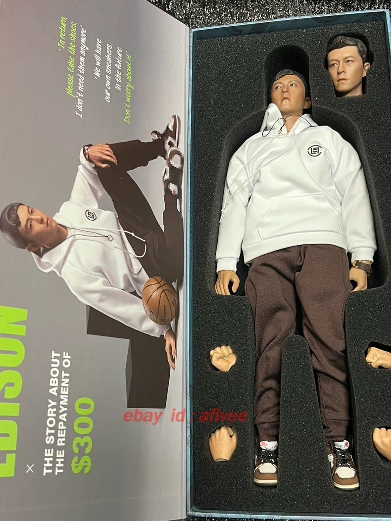 1/6 Scale Chen Guanxi Two-headed Statue King Studio Reimburser Edison