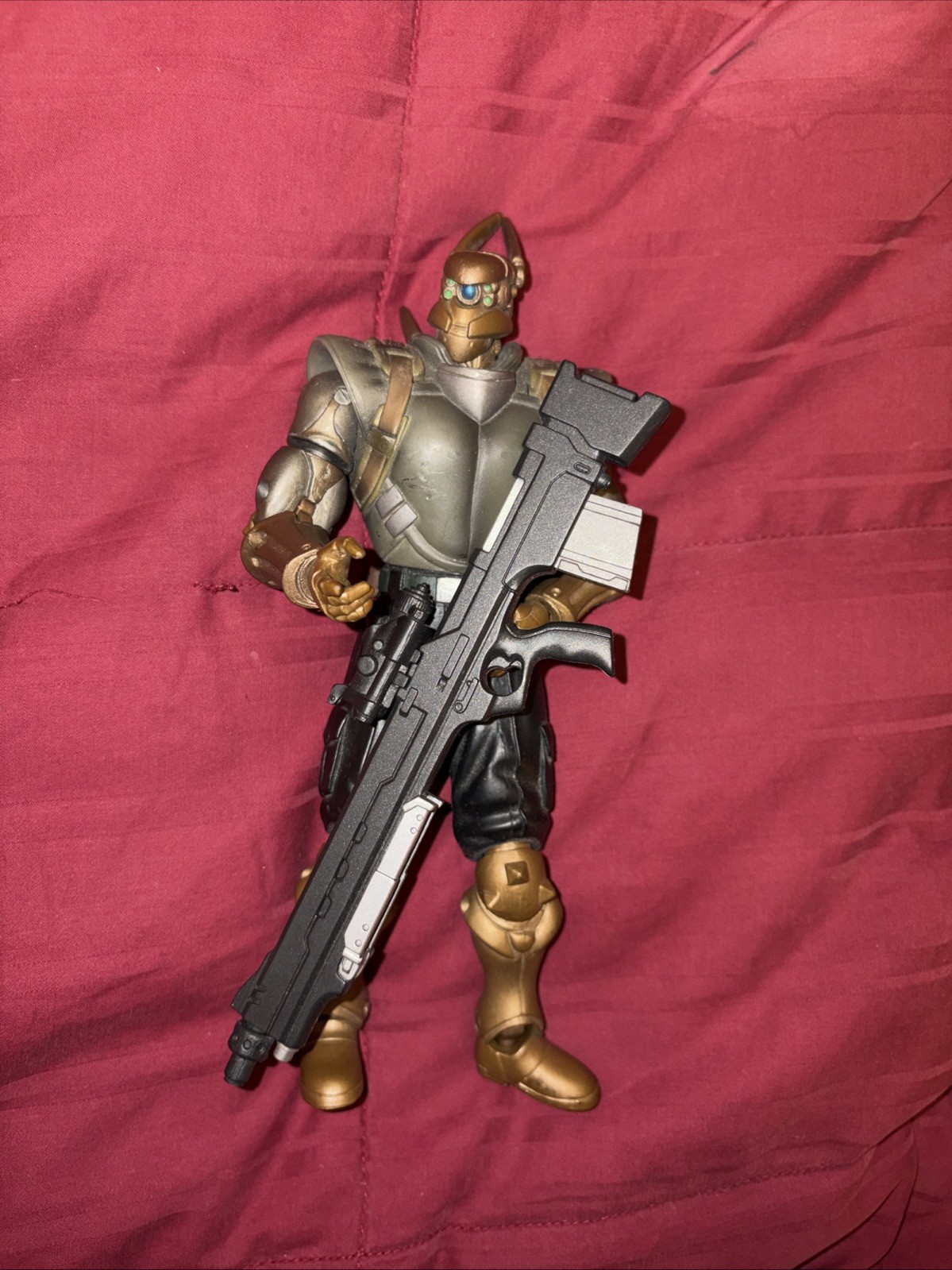 Vintage APPLESEED Collector&rsquo;s Edition Briareos Hecatonchires Figure Heavy W/Gun
