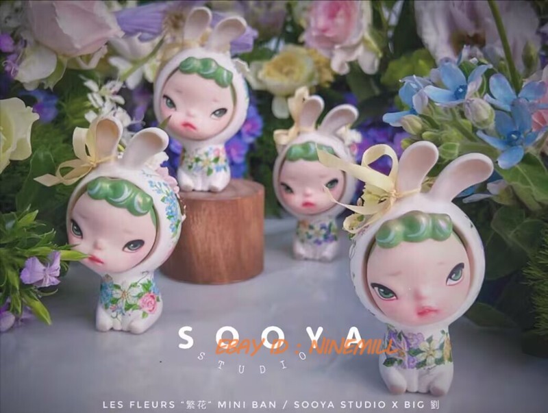 Sooya Studio Les Fleurs Mini Ban Limited Edition Model Statue Tidal Current