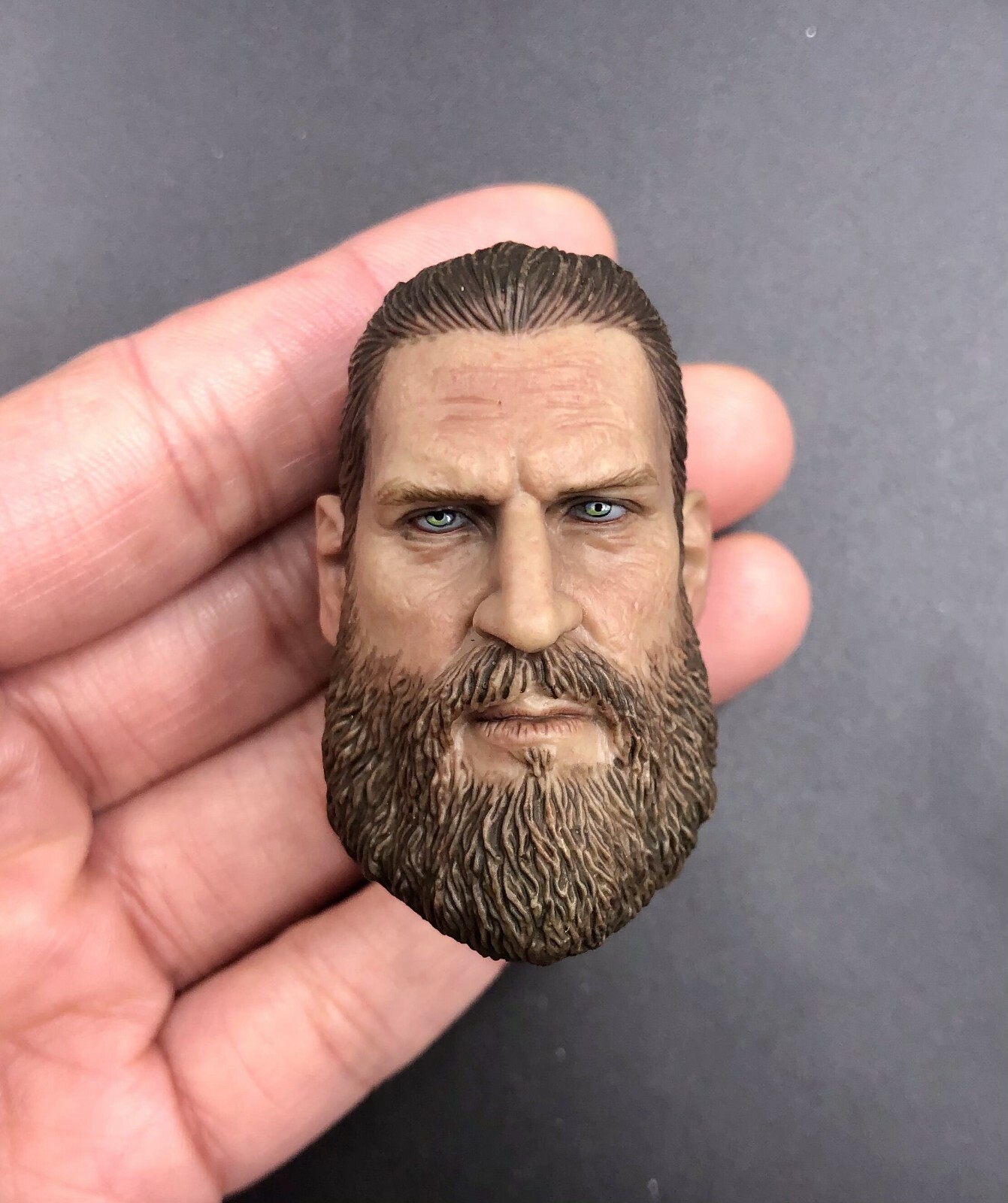 CUSTOM 1/6 Bearded Male Head Sculpt Model Y14 for 12 » Action Figure
