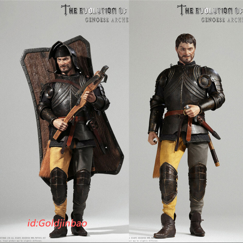 POP COSTUME Genoa crossbowman Action Figure Model In Stock 1/6 Scale