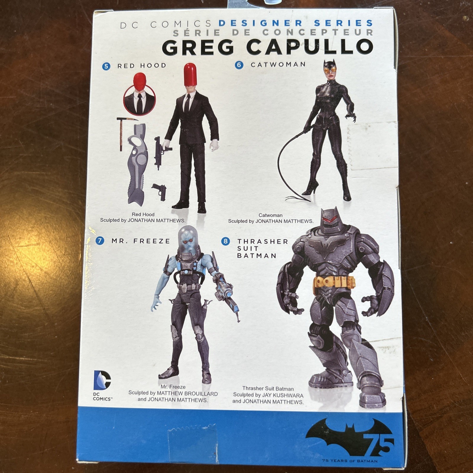 DC Comics Designer Series Greg Capullo #7 Mr Freeze DC Collectibles 2014 New