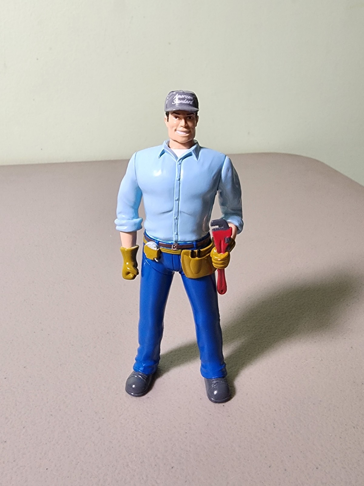 Action Hero American Standard Mega Plumber Action Figure 2007 Used