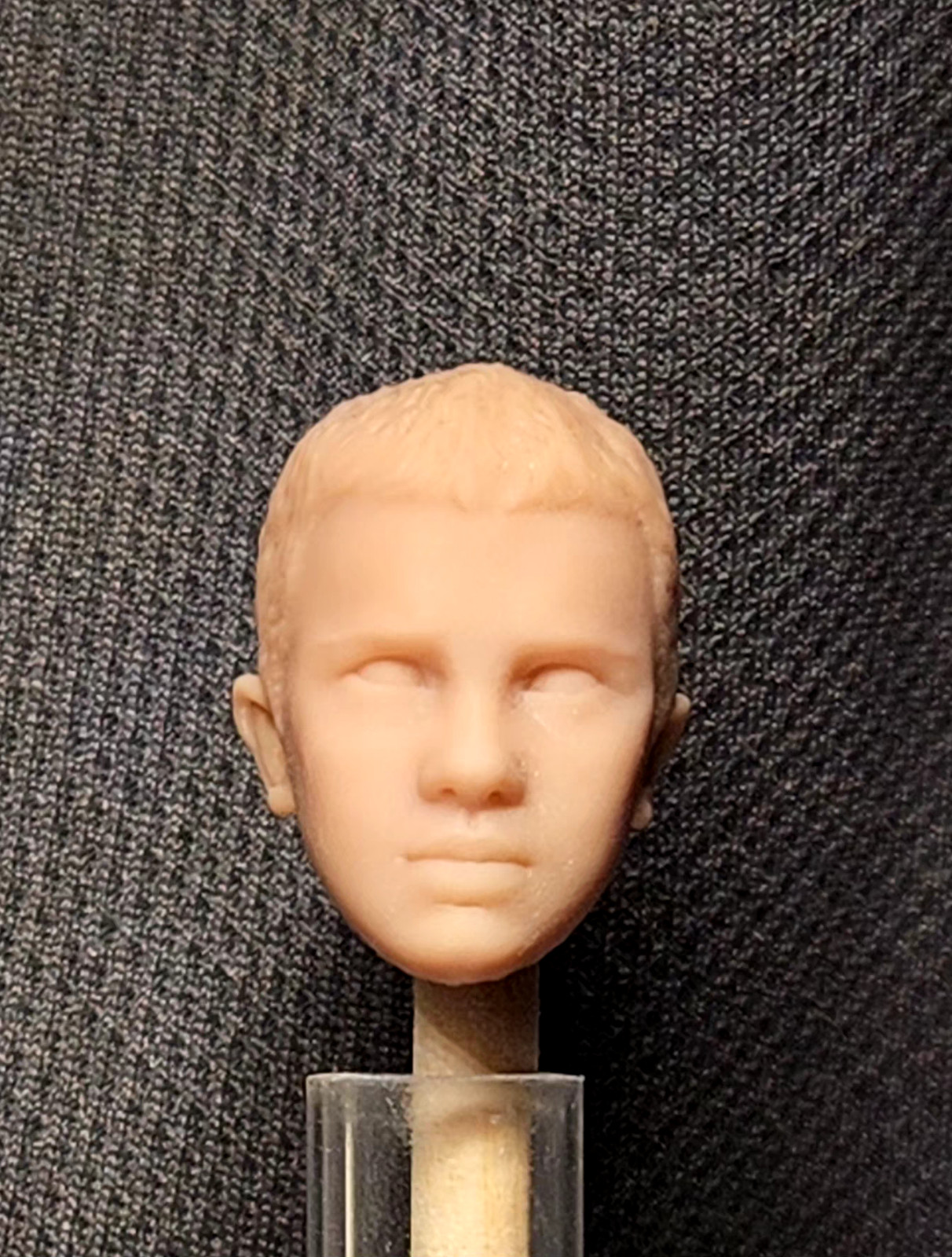 STRANGER THINGS Eleven (Jane Hopper) Custom Head Sculpt 1/18 1/12 1/10 1/6