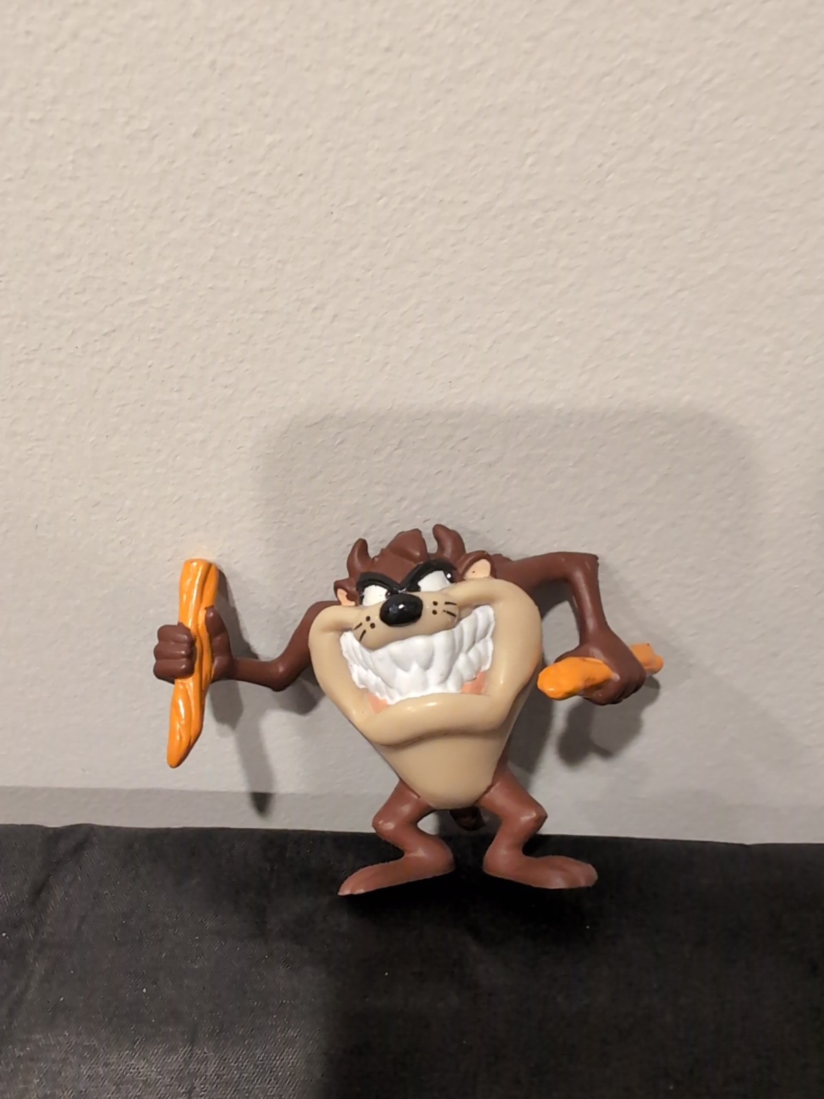Vintage Looney Tunes Taz Tasmanian Devil Loose 2.25&Prime; PVC Figure Applause 1994