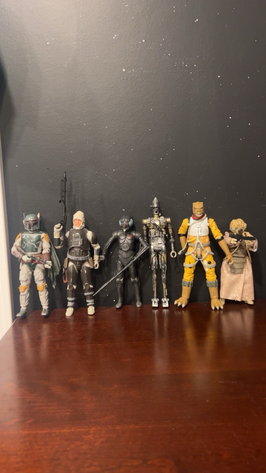 Star Wars The Black Series IG-88 Bossk 4LOM Zuckuss Boba Fett Dengar Lot