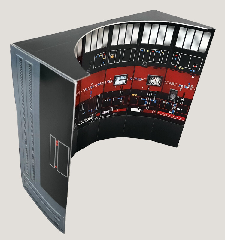 Death Star Computer Bank Accessory 3.75&Prime; Star Wars Hasbro Kenner Free Shipping