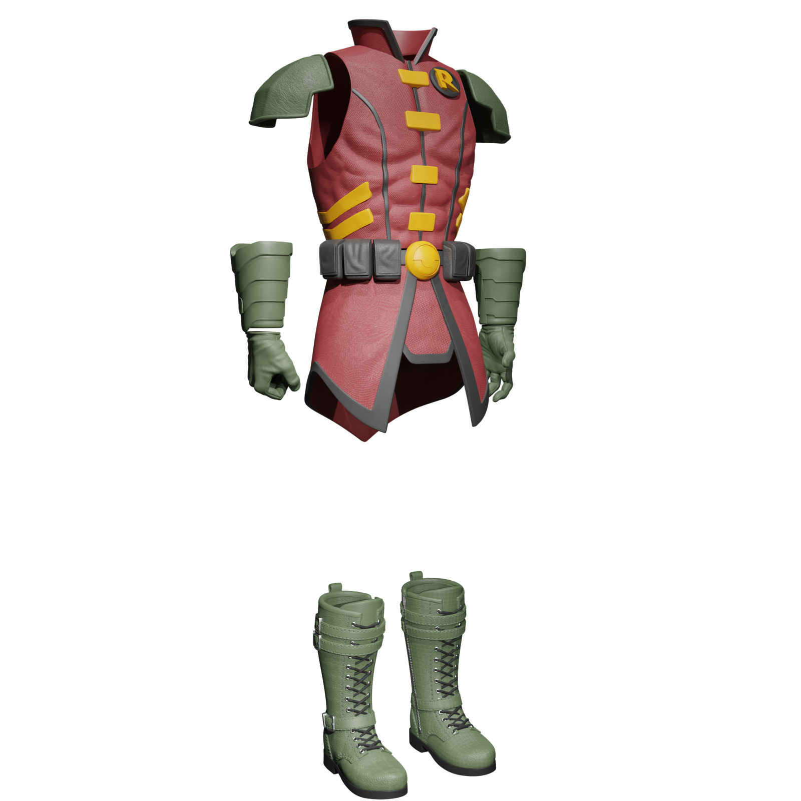 1/6 Scale Action Figure Kit: Damion Wayne (Robin)