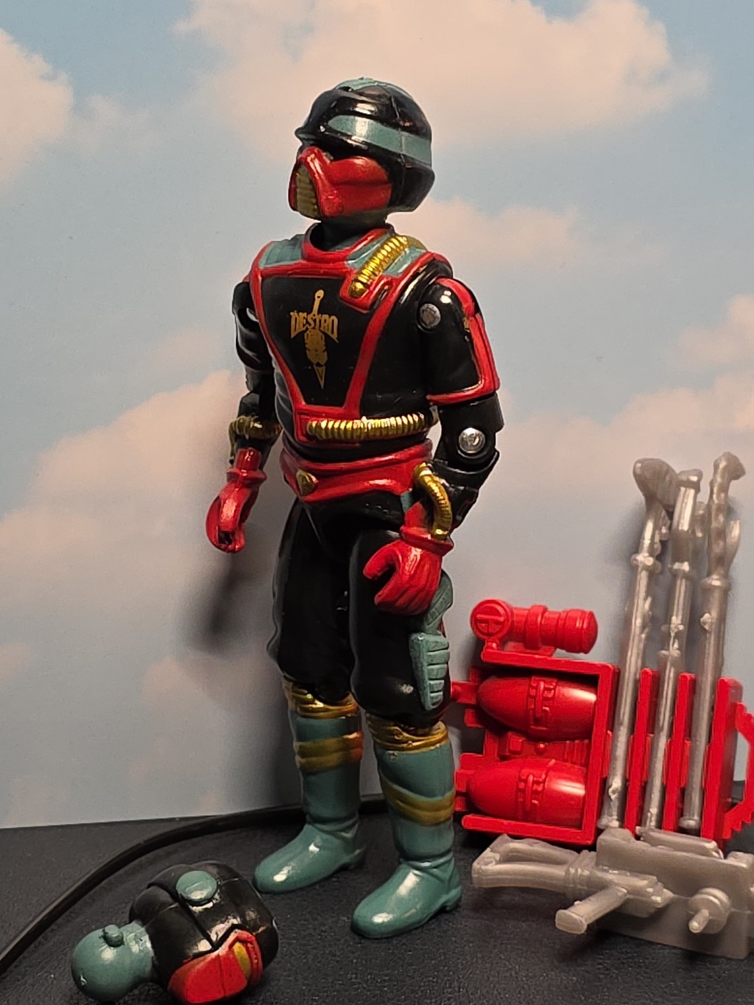 Techno Viper Destro Iron Grenadier Black Major G.I. GI Joe Action Figure 2025