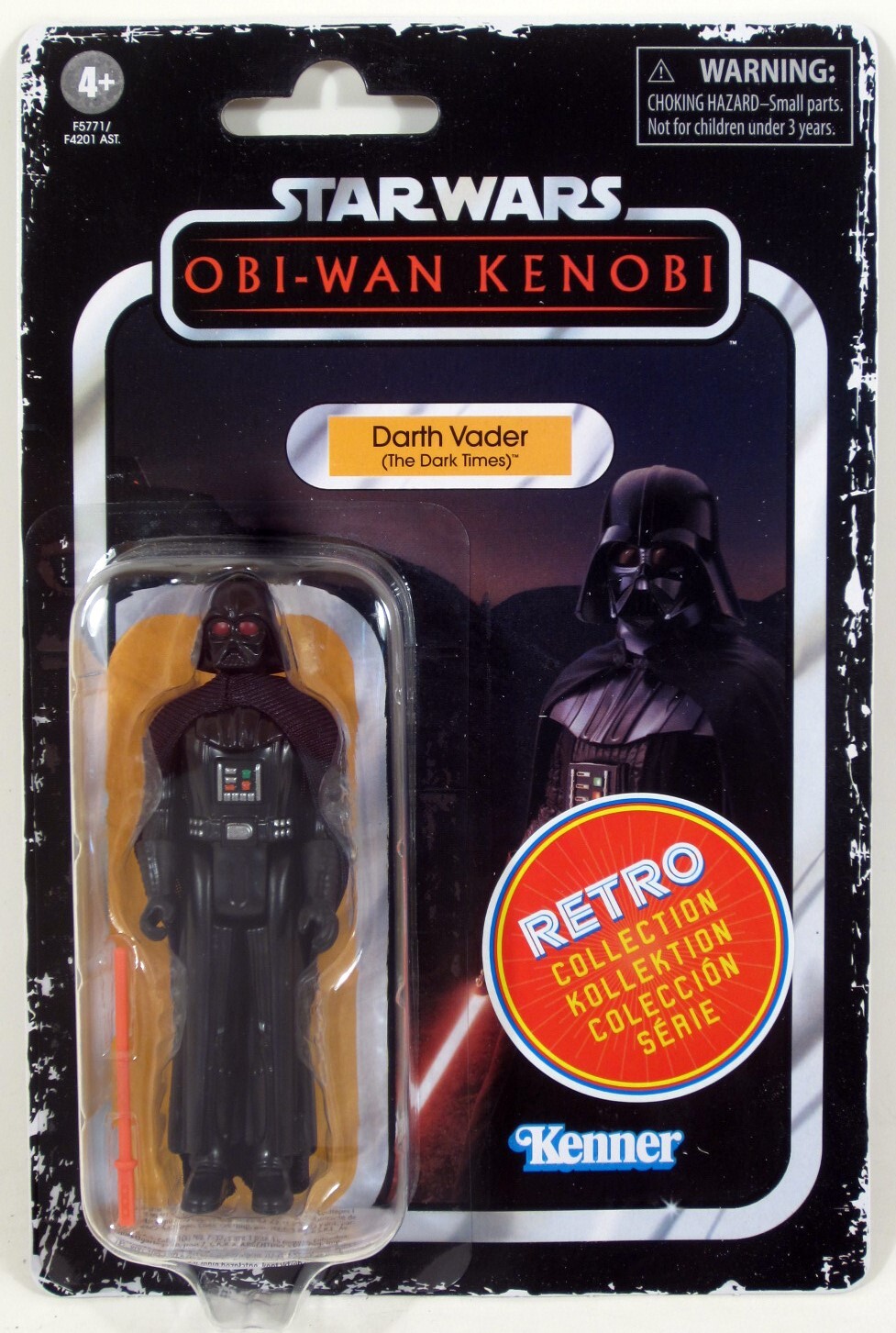 Star Wars Retro Collection DARTH VADER The Dark Times 3.75&Prime; Figure Obi Wan F5771